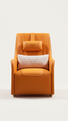 Fauteuil Relax en Cuir Lounge Club Design Canapé Luxe Siège Rembourrages Mobilier nouveau