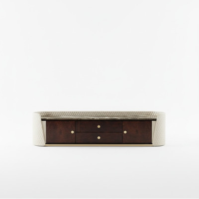 Meuble TV design, buffet TV, commode, bahut bas, armoire, étagère décorative de salle.