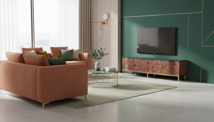 Design Kommode Kleiderschrank Sideboard Moderner Stil Dekor Wohnzimmer Kommoden