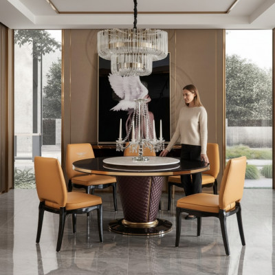 Chaise de designer Fauteuils inclinables rembourrés de luxe 1x Fauteuil Salon Salle à manger