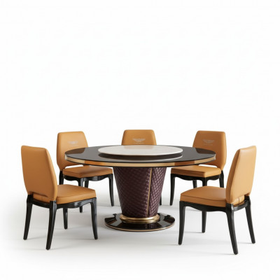Chaise de designer Fauteuils inclinables rembourrés de luxe 1x Fauteuil Salon Salle à manger