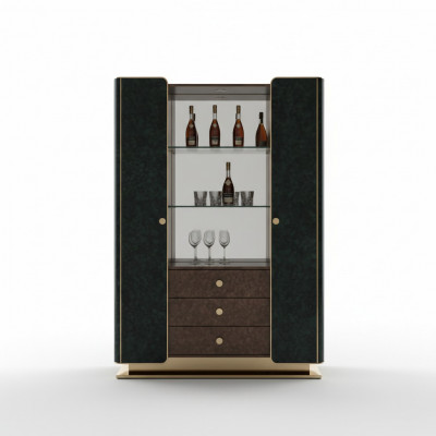 Vitrine Armoire Salon Armoires Vitrines Vitrine en verre Armoire en bois Verre Bois