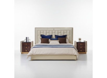 Lit Chambre Design Lits Tables de chevet Mobilier de luxe Suite 3 pièces