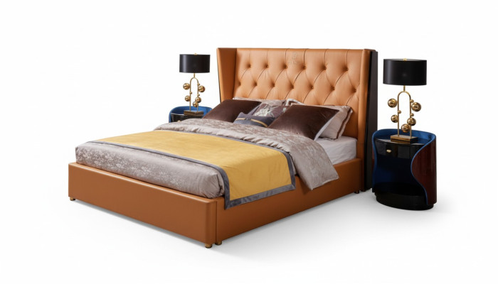 Cadre de lit classique Mobilier de chambre à coucher Lits 3 pièces ensemble suite