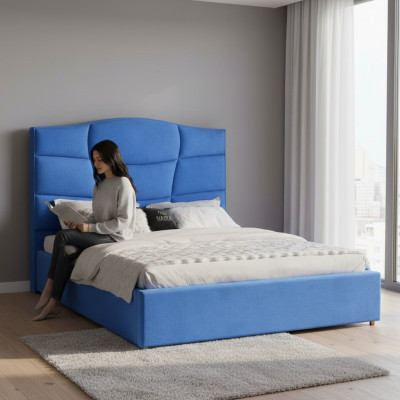 Cadre de lit design lit rembourré lit lits lit d'hôtel hôtel lit 180x200cm luxe