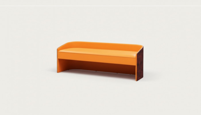 Siège Rembourrage Tabouret Rembourrage Tabouret Siège Tabouret Cuir Bois Style Designer Repose-pieds