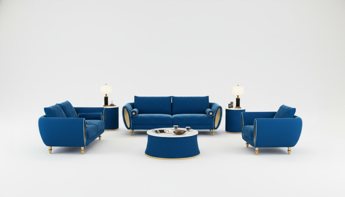 Ensemble de canapés 3 2 1 place Ensemble de canapés Design Canapé Revêtement Canapés Canapé Suite Moderne
