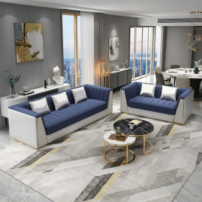 Ensemble de canapé de designer ensemble de canapé de luxe ensemble de coussins de canapé suite 3 places 2 places 2 pcs. ensemble