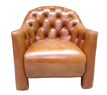 Fauteuil en cuir design avion Fauteuil de club en cuir Fauteuil en cuir aviateur vintage