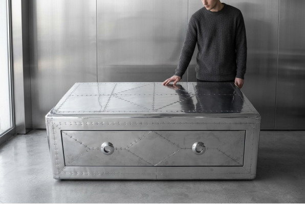 Table basse Aviator style avion Vintage Table d'appoint Table basse Salon Table neuve