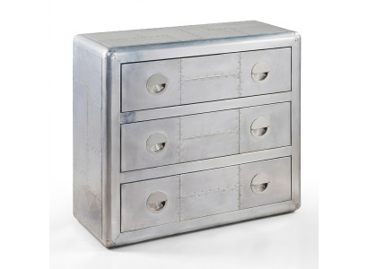 Commode Mobilier Design Vintage Rétro Armoire Tiroir Étagère Avion
