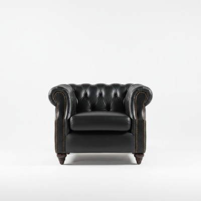 Chesterfield Fauteuil Vintage Fauteuil Lounge Cocktail Fauteuil Club Canapé TV nouveau