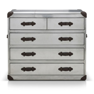 Commode Buffet Armoire Tiroirs Rétro Vieux avion d'aviateur