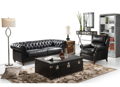 Canapé classique Chesterfield Canapé Suite Rembourrage Canapés Canapés Design