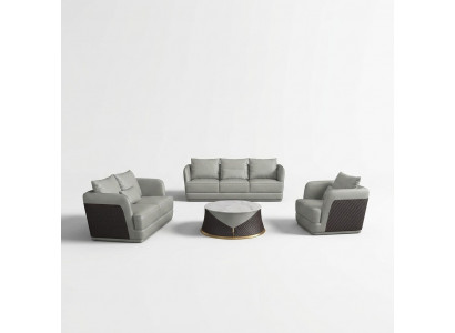 Ensemble de canapé 3 places 1 Set Design Canapé Rembourrage Canapés Canapé Sets Modernes