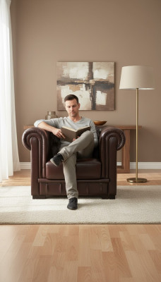 Fauteuil Chesterfield TV pour canapé 1 place Canapé en cuir Canapés Rembourrés