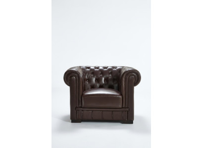 Fauteuil Chesterfield TV pour canapé 1 place Canapé en cuir Canapés Rembourrés