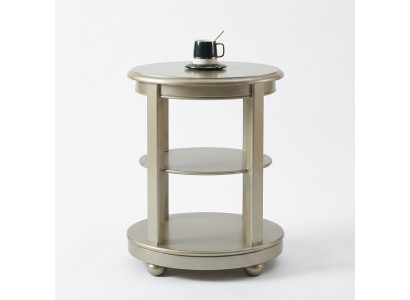 Table d'appoint Table Canapé Bois Canapé Côté Mobilier Designer Rond