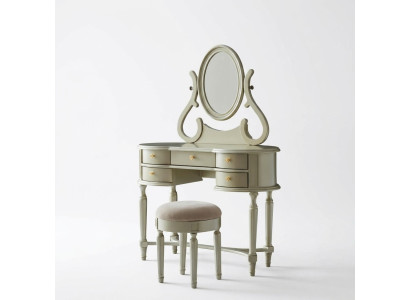 Coiffeuse Table de maquillage Coiffeuse Commode Étagères miroir Tabouret Consoles Tables