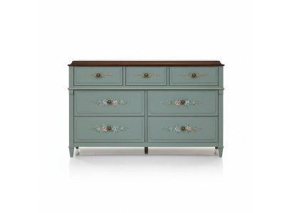 Commode 150 cm Buffet Armoire Buffet en bois Armoire Mobilier Commodes en bois Bois massif
