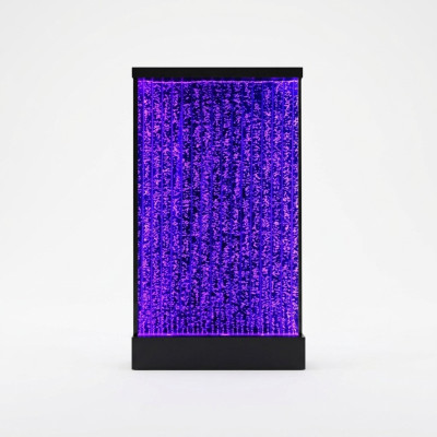 Étagère de partition Armoire Eau Mur Colonnes Murs Mur d'eau LED 120x200