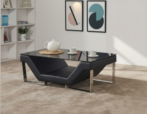 Table basse Table basse en verre Design Tables d'appoint Table Salon