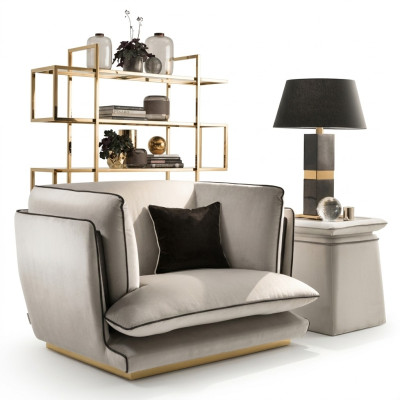 Conception Tissu Canapé Fauteuil 1 Place Canapé Rembourrage Canapés Lounge Club neuf
