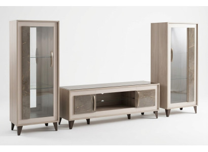 Meuble de télévision de designer Commode pour télévision Buffet latéral Buffet bas Armoire Étagère de salon Luxe