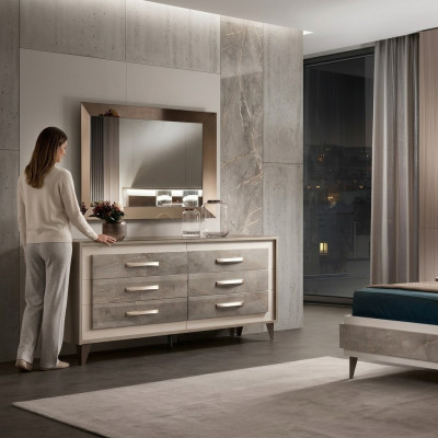 Commode 6 tiroirs buffet bahut armoire buffet commodes à tiroirs arredoclassic