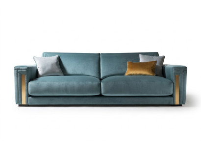 Trois places Canapé 3 places Salon Rembourrage Textile Moderne Design de Luxe Nouveau Mobilier de Canapé