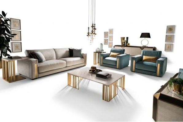 Ensemble de canapés 31 places Ensemble de canapés Design Canapé Rembourrage Canapés Luxe arredoclassic
