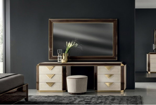 Miroir mural design Miroir moderne 110x190 Meubles Cadre en bois arredoclassic nouveau