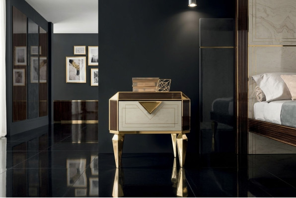 Table de chevet. Tables de chevet de luxe. Table. Consoles. Meubles modernes. Console arredoclassic.