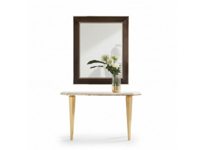 Bois Meubles Italiens Console Miroir Buffet Ensemble de 2 pièces arredoclassic