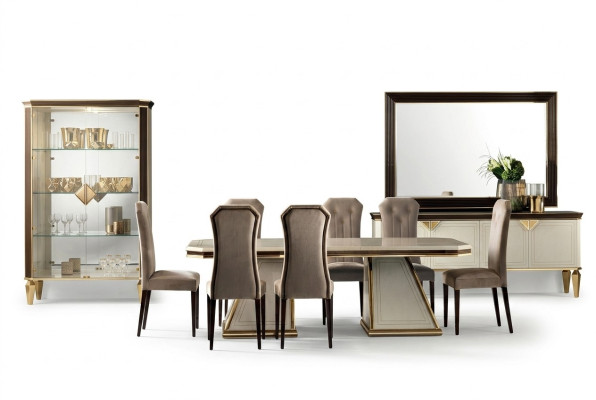 Lits de lit de designer Lit rembourré Lit 180x200 Lit double Meubles arredoclassic