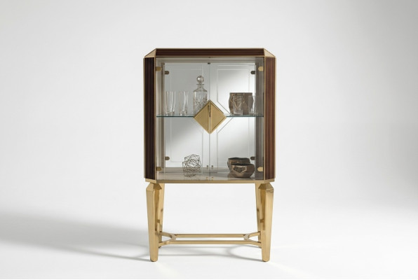 Armoire Bar Armoire Vitrine Vitrine Salon Designer Étagère Mobilier arredoclassic
