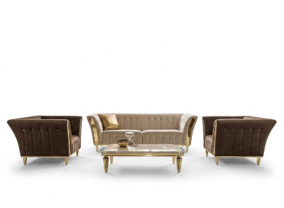 Ensemble de canapé design 3+1+1 places Ensemble de canapé Rembourrage Arredoclassic