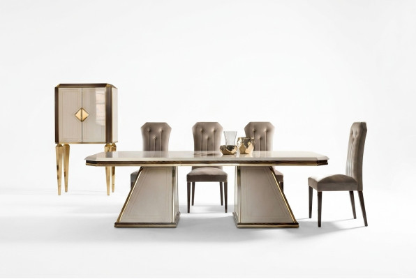 Table à manger Table Design Meubles Style italien Mobilier Tables de salle à manger Nouveau