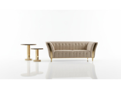 Table basse Table de canapé design de luxe Table d'appoint Table ronde pour salon