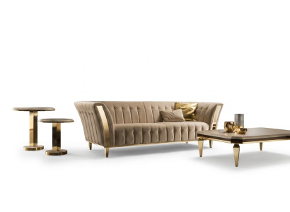 Trois places Canapé Tissu Design Canapé 3 Places Salon Luxe Canapés Mobilier neuf