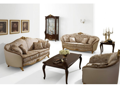 Canapé Ensemble de canapés 3+3 Ensemble de sièges Design Rembourrage Canapés Canapé Suite arredoclassic