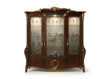 Vitrine de luxe Mobilier de salon Armoire Vitrines en verre Armoires design Commodes