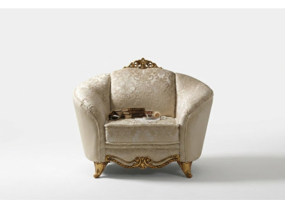 Fauteuil Conception Chaise Rembourrage Club nouveau Détente Tissu Textile Salon TV 1 Place