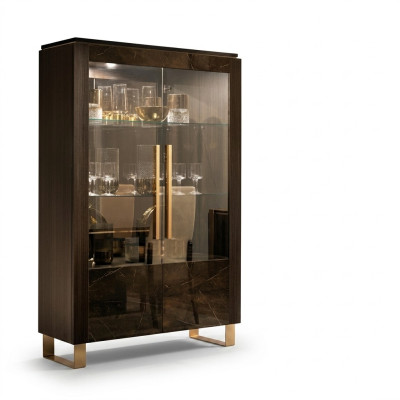 Vitrines d'armoires de luxe Vitrines Armoires de style italien Meubles arredoclassic