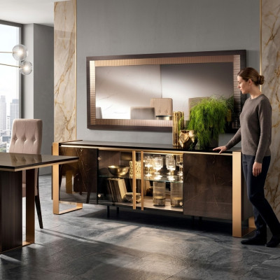 Coiffeuses Buffet Coiffeuses Buffets Salon Buffet Baroque Miroir nouveau.