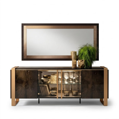 Coiffeuses Buffet Coiffeuses Buffets Salon Buffet Baroque Miroir nouveau.