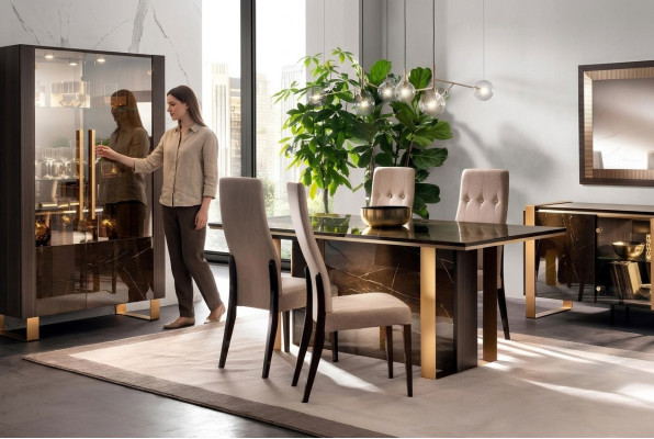Table de salle à manger Groupe de tables Salle à manger Salon Suite Bois Design Tables 200x100cm