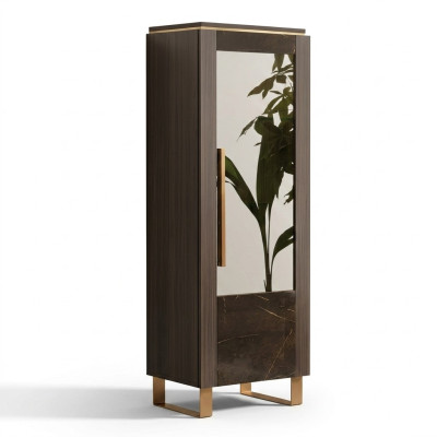 Vitrine en bois Armoire classique Vitrines Armoires en bois Design Mobilier de salon