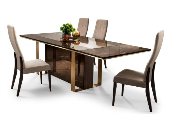 Table à manger design Table design de bois Table de salle à manger Table de salon Mobilier italien
