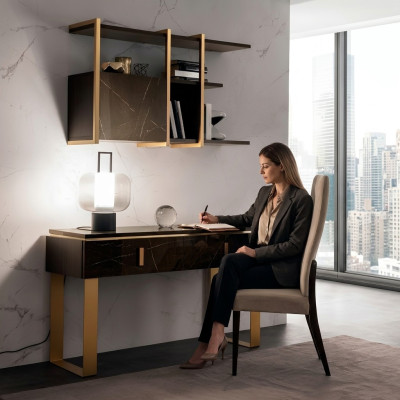 Mobilier de designer - Bureau, étagère murale et chaise - Nouveau mobilier - Mobilier italien